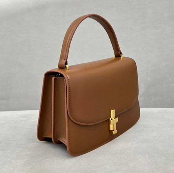 

the row sofia 10 calf handle bag handbag 2023 fashion luxury designer handbags black brown purse niche high sense