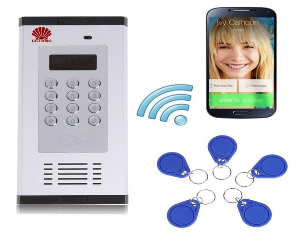

3g gsm apartment intercom access control system support to open door by phone call rfid sms command remote control gate opener4281731
