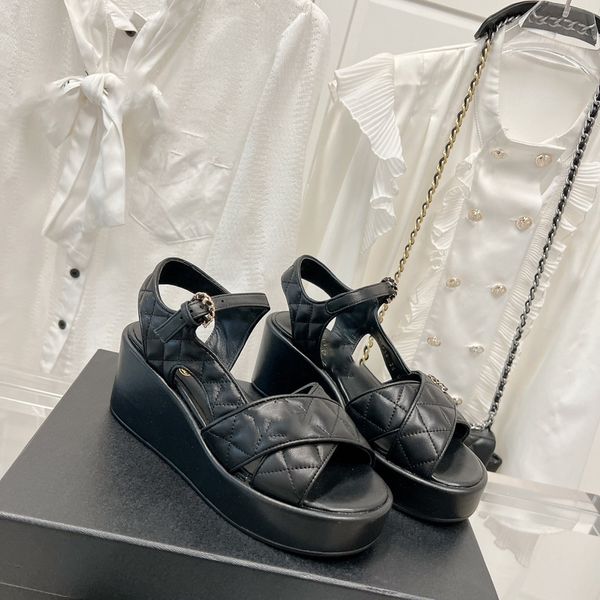 

fashion luxury designer men's and women's sandals slippers leather printed metal buttons with box 35-45 adfs dqwdxcyjbnjbyghbjn, Black