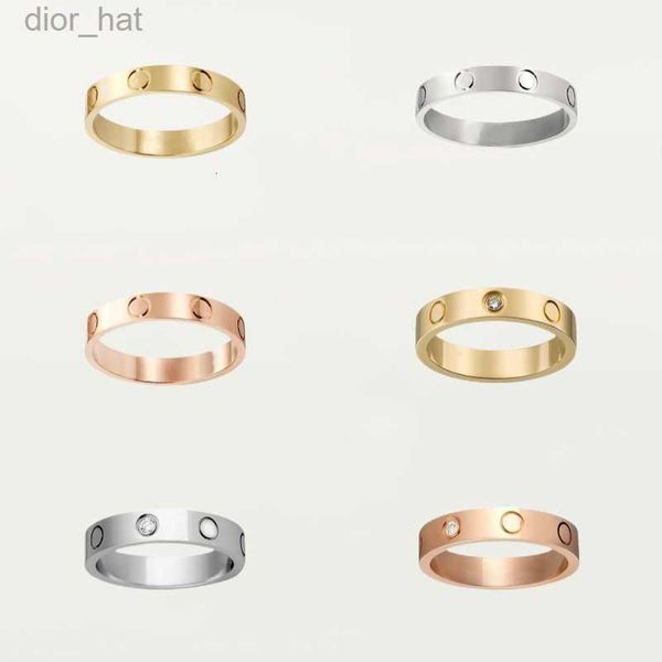 

love screw ring mens rings for woman classic luxury lover ring for love wedding diamond ring 18k gold silver rose never fade not allergic -4