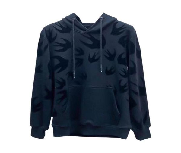 

2022 mens print hoodies streetwear fashion hip hop streetwear oversize hooded sweatshirts graphic sweater jumper men mc swallow4368463, Black