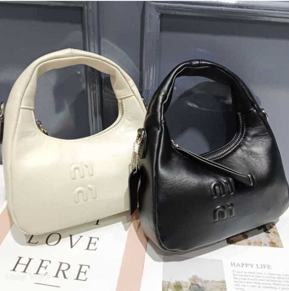 

miu luxury hobo bag womens shoulder bag designer handbag letter underarm totes mini clutch fashion crossbody purse lady wallet french minori