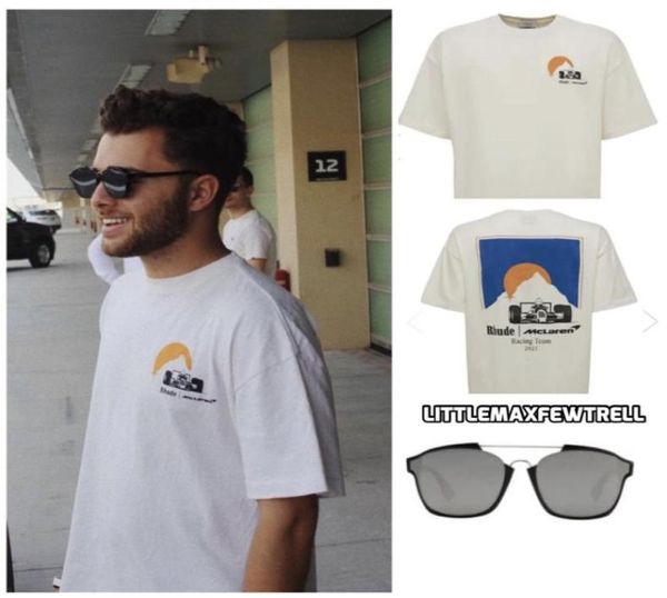 

formula racing classic sunset print short sleeve t shirt black white s xl 2206274797456, White;black