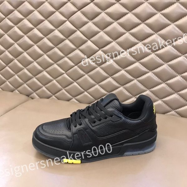 

luxurys designer skate sneaker virgil casual shoes calfskin leather abloh black white blue leather overlays rd0804