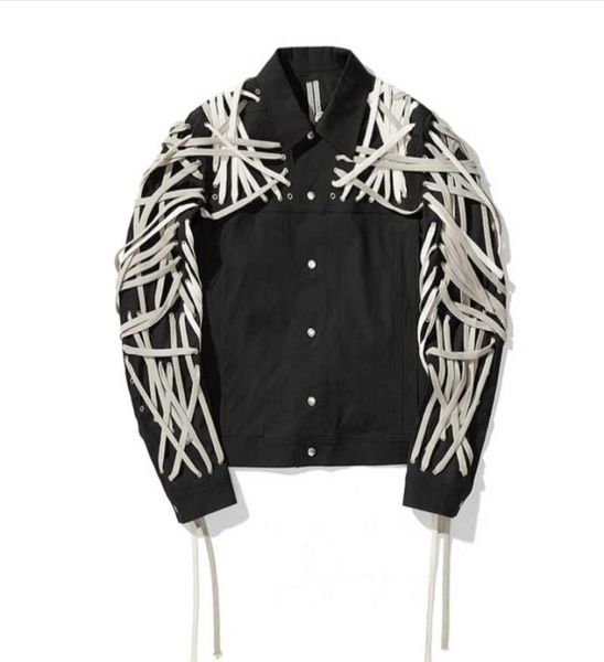 

women039s jackets harajuku streetwear jacket coat women and men handmade bandage autumn singlebreasted drawstring strap black 5872871, Black;brown