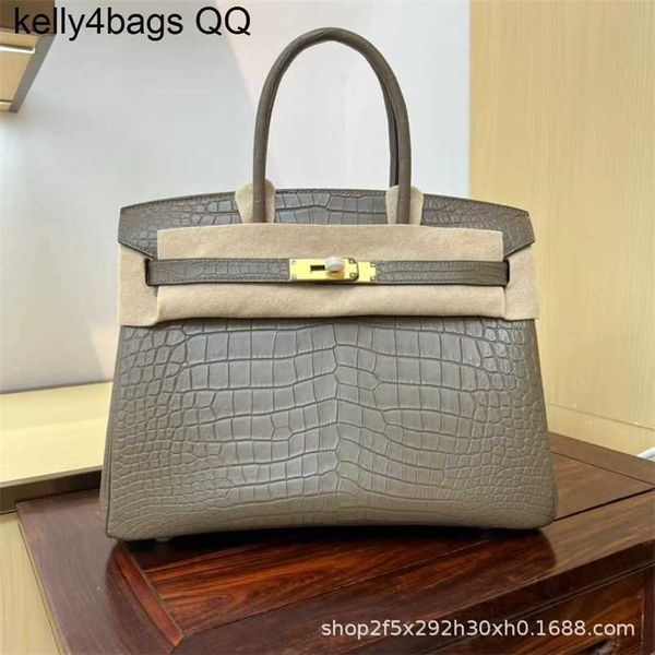 

outdoor crocodile skin designer bags h ermess birkins 5a genuine leather hand sewn wax thread himalayan crocodile birkin25 shoulder59vr