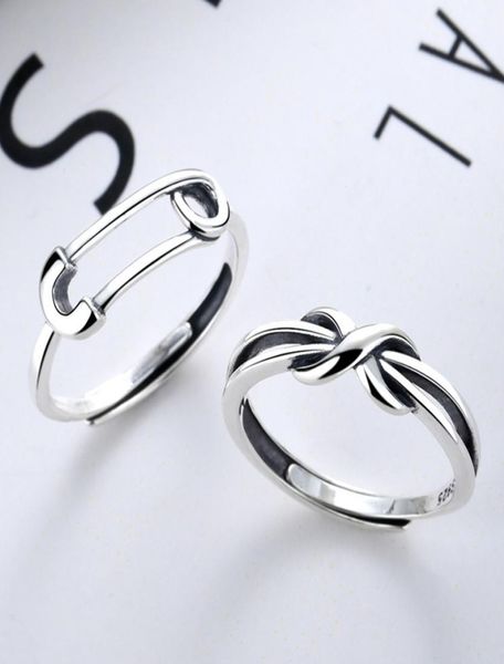 

women039s net red chic jane cool korean style open index finger joint accessories pin 925 sterling silver ring ct4u4118487