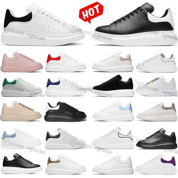 

designer woman shoe leather lace up men fashion platform oversized sneakers white black mens womens luxury velvet suede casual shoes chaussu