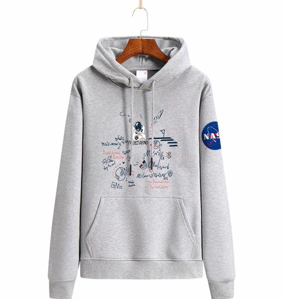 

ins super fire lovers hoodies autumn and winter nasa tide brand sweater head cashmere men039s women size 2143140650, Black