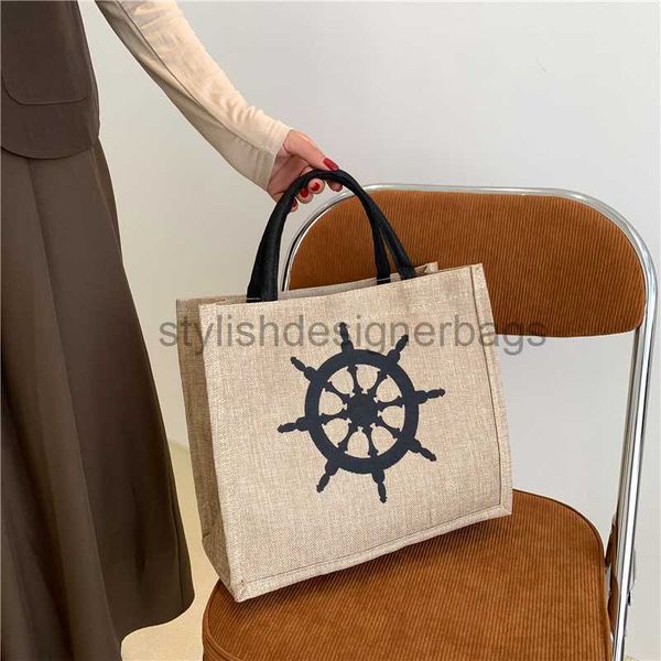 

shoulder bags baobao women's 2023 new single shoulder bag women's casual canvas large capacity handheld tote bag woven cotton and