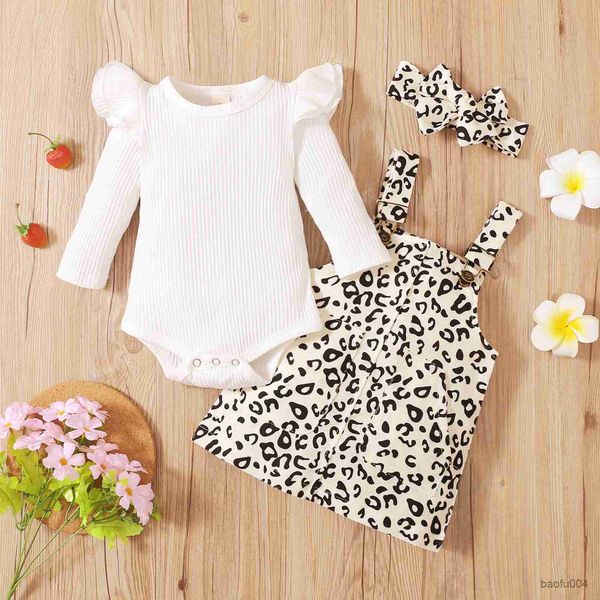 

girl's dresses ma baby 0-18m baju bayi perempuan baru lahir setelan baju monyet lengan ruffle gaun tali tutul pakaian musim gugur musim, Red;yellow
