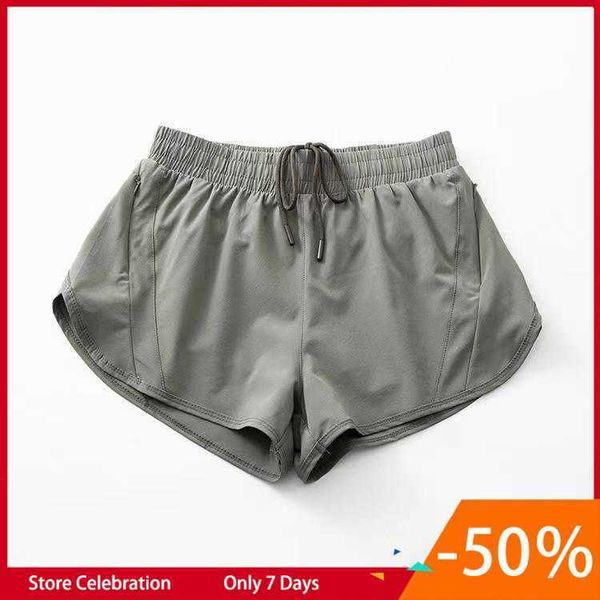 

summer yoga outfits lululs womens comfortable soft shorts loose casual breathable quick dry fitness pants running elastic 23ss casual fashio, White;black
