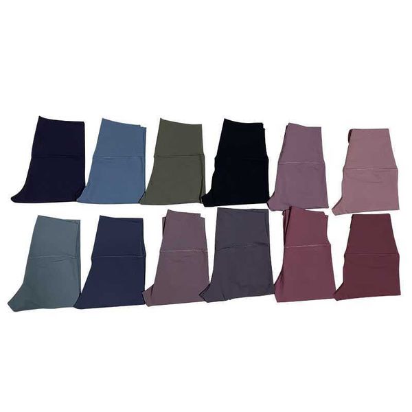 

solid color women yoga pants yoga outfits high waist sports gym wear legging elastic fitness lady overall full tights workout sport leggings, Gray