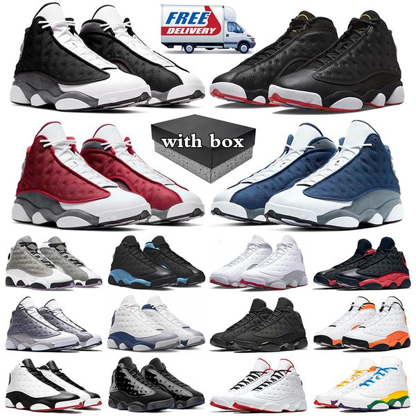 

with box jumpman 13 basketball shoes 13s black flint playoffs university blue bred playground he got game brave blue mens trainers women sne