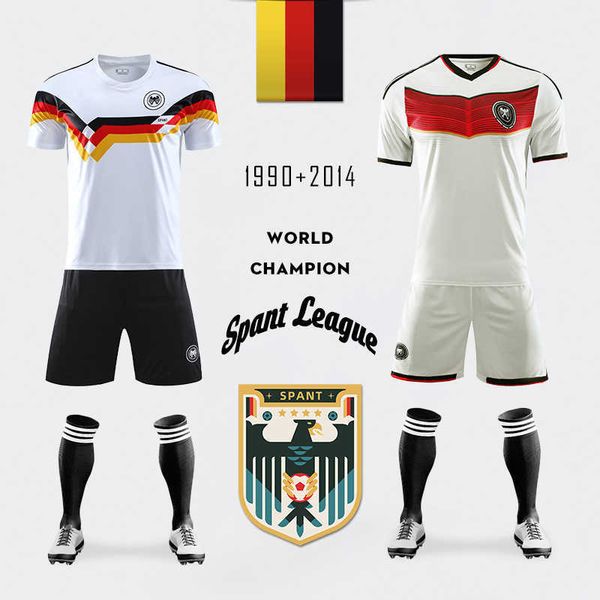 

german national team football suit boys' jerseys match training kit royce lettering