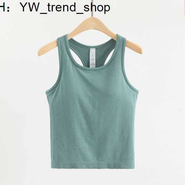 

racerback yoga tank lulus women fiess sleeveless summer sports vest breathable cami shirts slim ribbed running gym crop built in bra 4 lulu, Black