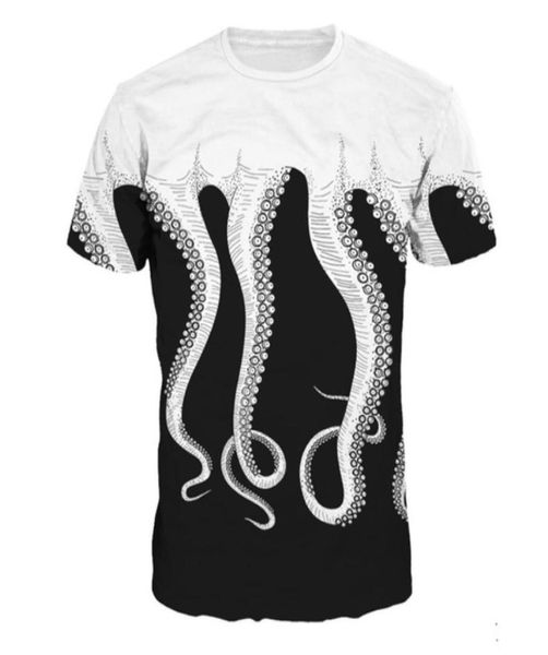 

wholefashion menswomens summer style ocs legs funny 3d print casual tshirt dxr001164985960, White;black