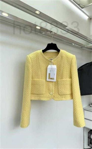 

new 2023 coats designer women jacket plus size fashion chains tweed jacket womens cardigan coats mother's day gift co1r, Black;brown