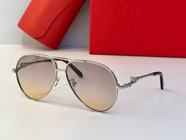 

women sunglasses designer mens glasses cheetah series high end quality eyewear for men simple european retro style metal frame toad sun glas, White;black
