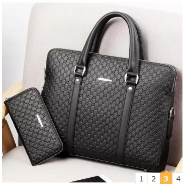 

2023the latest men's business bag fashion crossbody bag official single shoulder lapbag briefcase manufacturers direct sales
