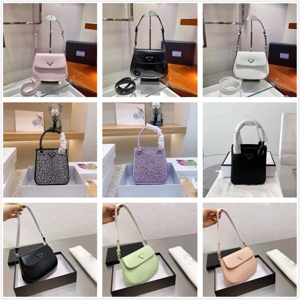 

designer bags designer handbag underarm shoulder bag half moon hobos tote bags purses wallet geometric ostrich skin waist letters classic wo