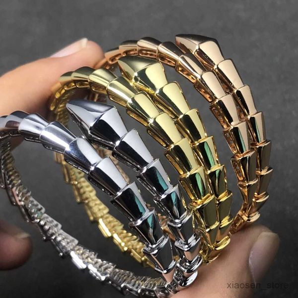 

bangle bracelet gold silver bangles for men women designers classic bracelets jewelry wedding gift with r230808, Black