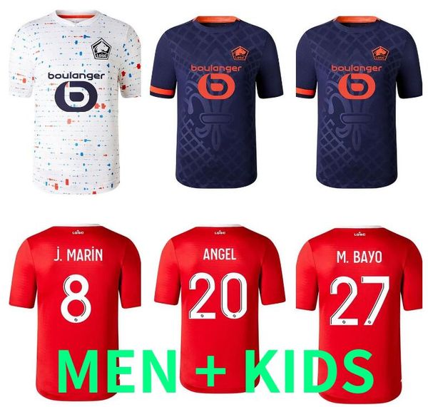 

2023 2024 losc lille soccer jersey david fonte burak bamba yazici football shirts 23 24 jikone r.sanches t.weah .araujo maillots adult, Black;yellow