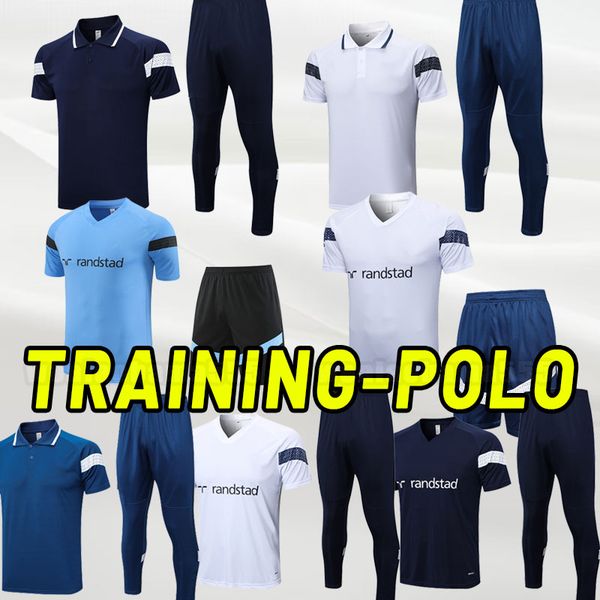 

23 24 marseil soccer tracksuits de om 2023 2024 maillot foot cuisance thauvin benedetto kamara payet football shirts men short sleeve pants, Black