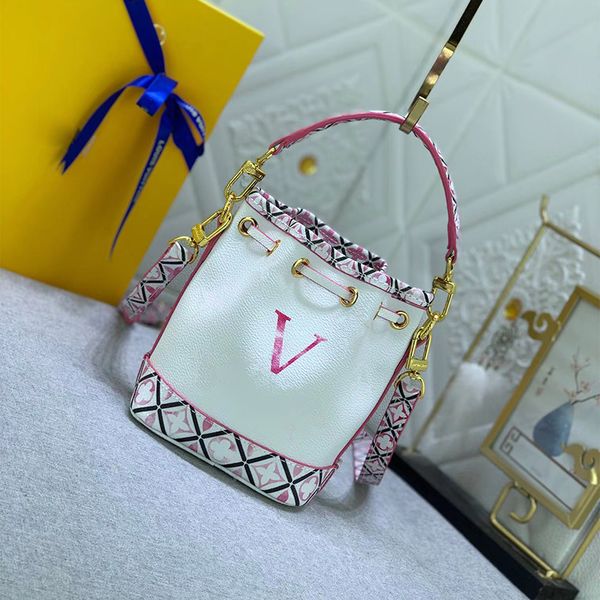 

fashion designer women luxury bucket handbags three colors