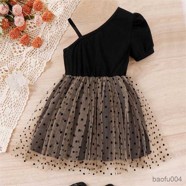 

girl's dresses ma baby dress ulang bayi perempuan gaun kain tule tutu musim panas untuk anak cewek d06 r230808, Red;yellow