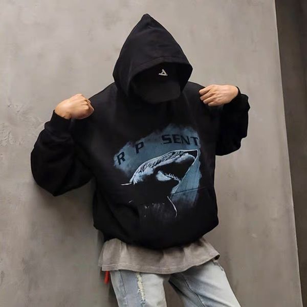 

mens hoodie designers hoodies men women sweatshirts high street fashion couple clothing, Black