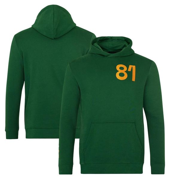 

f1 team hoodie 2023 new formula one team racing dress men's and women's fashion hooded sweater spring sweater coat