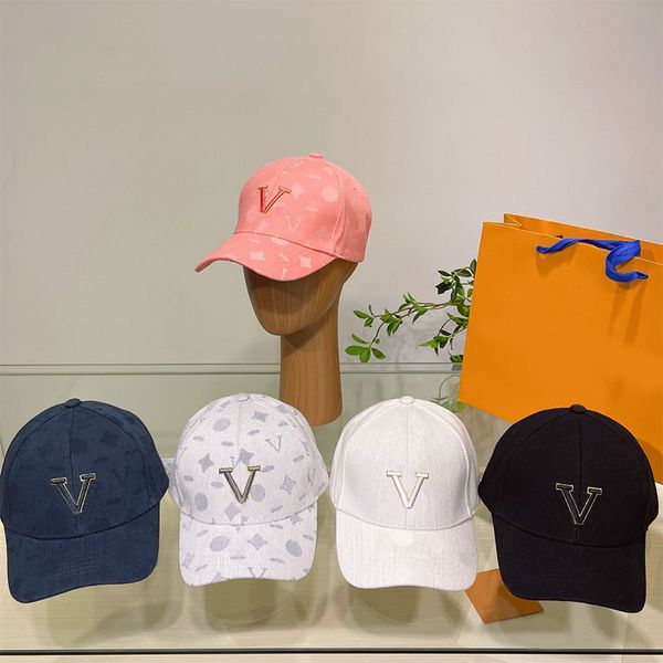 

Outdoors Ball Caps Man Hats Cowboy Designer Cap for Woman Letter Pattern 6 Color Four Seasons Breathable Windproof, C1