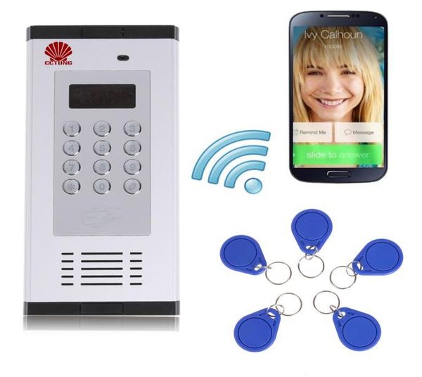 

3g gsm apartment intercom access control system support to open door by phone call rfid sms command remote control gate opener6996354
