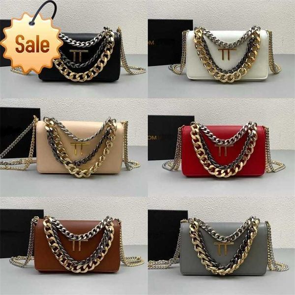 

women's luxurys tf bag designer handbags shoulder bags tote new fashion special leather chain belt handbags portable crossbody bag tri-