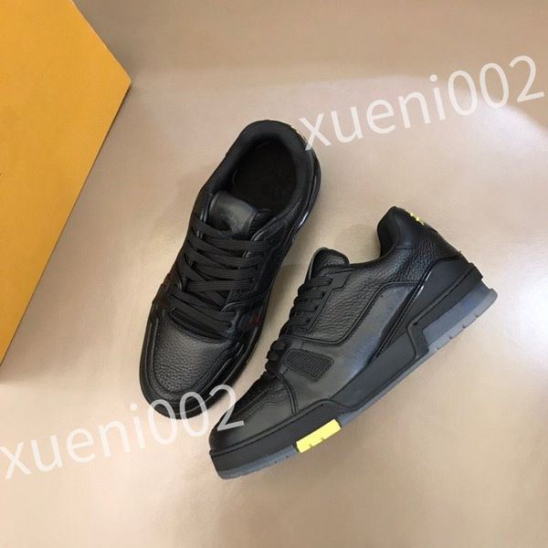 

2023 luxurys beverly shoes black embossed grained calf leather classics sneakers lightweight outsole mens youth fashion shoe rd0804