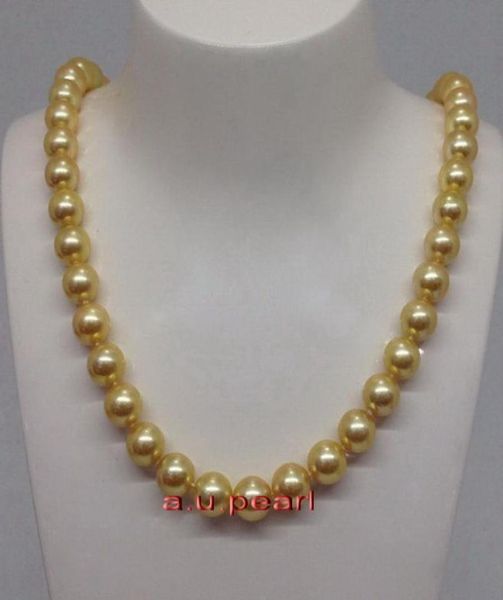 

fine pearls jewelry round long 26quot1011mm natural real south sea golden pearl necklace 14k6956740, Silver