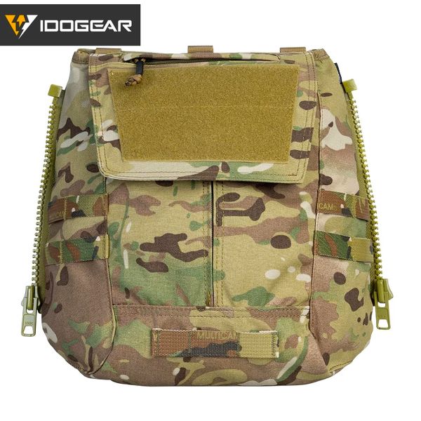 

day packs idogear tactical panel zip on pouch military backpack plate bag for cpc avs jpc20 vest 3531 230807