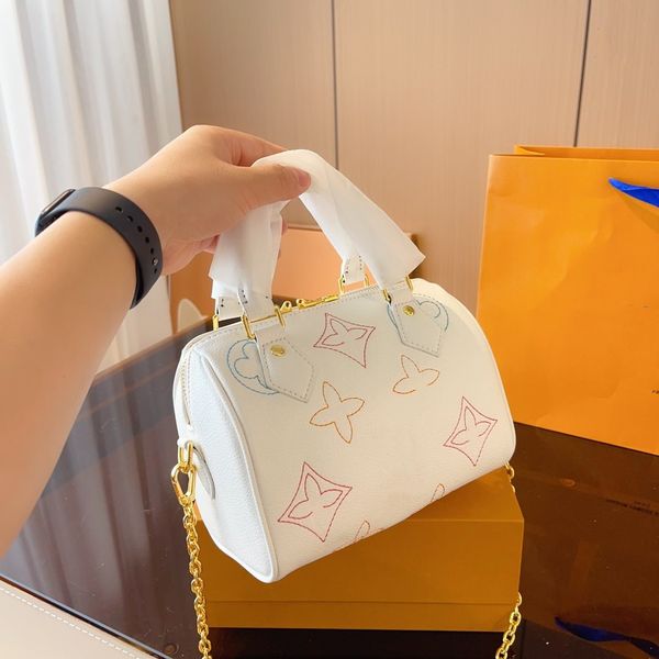 

designer crossbody bags fashion trunk cross body bag classic print shoulder bags women stylish wallets purses luxury-73