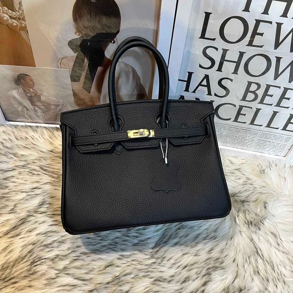 

factory designer h ermes brikiss evening bags for women high version cowhide mid size 25cm classic temperament with real logo