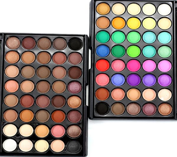 

popfeel 40 colors matte nude waterproof eye shadow palette 2 different colors dhl 216171