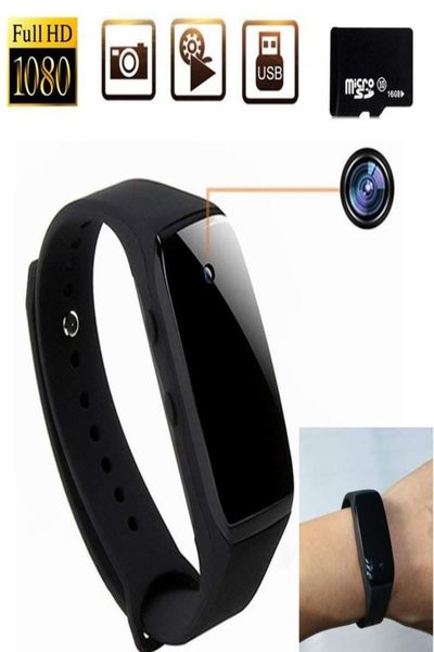 

full hd 19201080p sports wearable bracelet camcorder portable camera rechargeable video recorder audio recording bracelet cam pq128067922