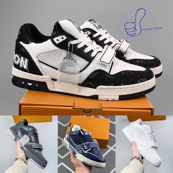 

designer sneaker virgil trainer casual shoes calfskin leather abloh white green red blue letter overlays platform fashion luxury low sneaker, Black