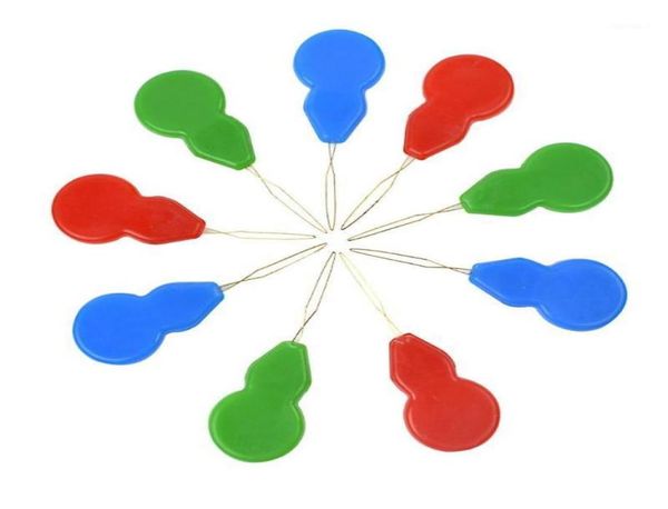 

sewing notions tools 1050pcs hand stitch bow wire needle threader insertion easy cross tool random color19543932, Black