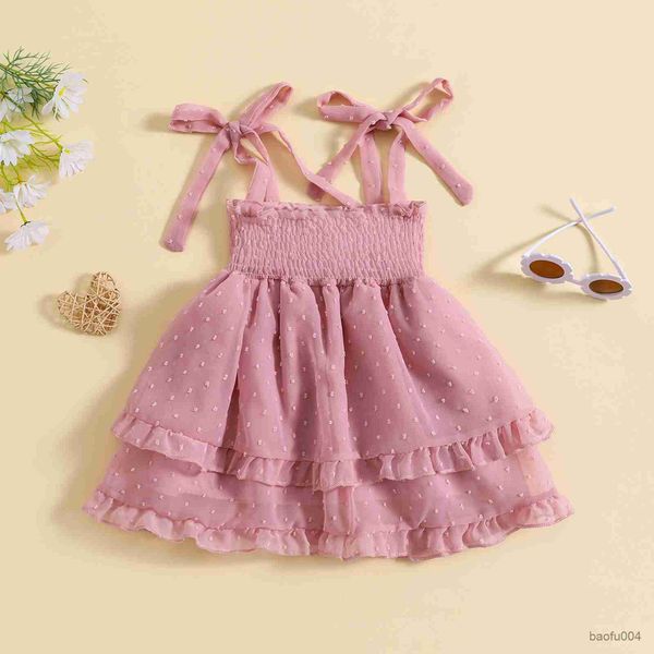 

girl's dresses ma baby gaun pesta ulang anak perempuan gaun putri musim panas d06 untuk anak perempuan 1-5 r230808, Red;yellow