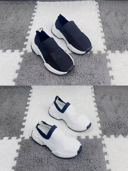 

baby boy shoe black boys football boots designer girl korean style athletic walking shoes wholesale eu 26-35 send with box
