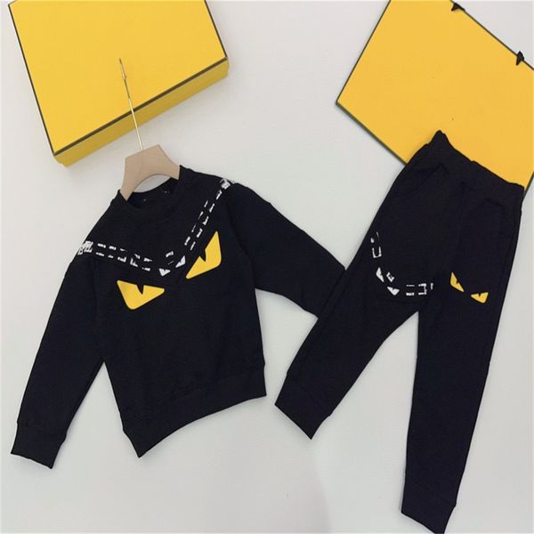 

new style designer winter suit cotton brand letters high-end children's sports suit size 90cm-150cm a28, White