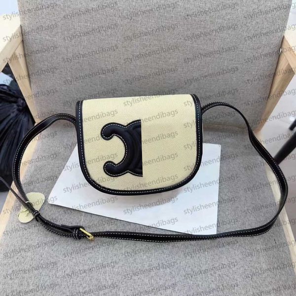 

designer bag luxury handbag women bag semi-circular saddle bag high qualiyu canvas bag crossbody bag flap bag magnetic buckle shoulder bag s