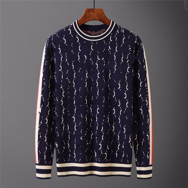 

fashion men's sweater 2023 gu jia luxury designer knitted sweater alphabet pullover casual men's hoodie long-sleeved sweatshirt si, White;black