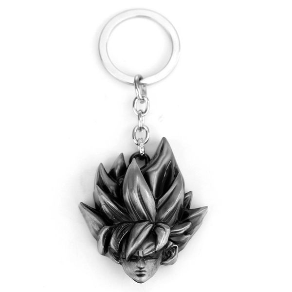 

anime boy dragon drip oil metal ball bell keychain key ring accesssory, Blue